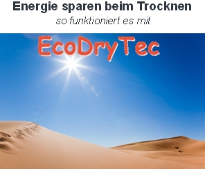 Energiespartrockner EcoDryTec